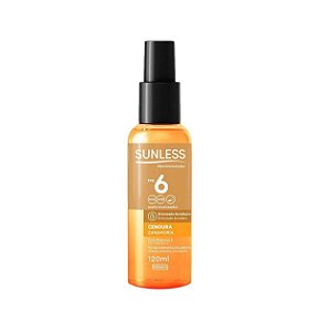 Bronzeador Sunless Cenoura FPS 6 óleo com 120ml