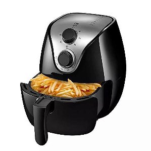 AIR FRYER 4L PRETA 220V - 1500W COM GRADE CE022