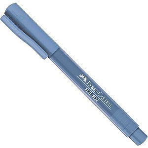 Caneta Fine Pen 0.4mm Azul Chuva Faber-castell