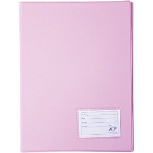 Pasta Catálogo Ofício Rosa 20 Envelopes Acp