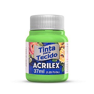 Tinta Para Tecido Fosca Verde Folha 37ml Acrilex