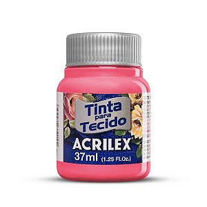 Tinta Para Tecido Fosca Vermelho Bebê 37ml Acrilex