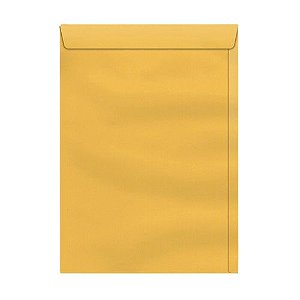 Envelope Saco 110x170mm Kraft Ouro Scrity