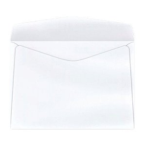 Envelope Carta 114x162mm Branco Scrity