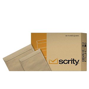 Envelope Saco 260x360mm Kraft Natura Scrity Cx 250