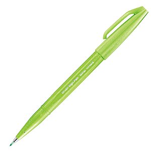 Marcador Brush Sign Pen Verde Claro Pentel