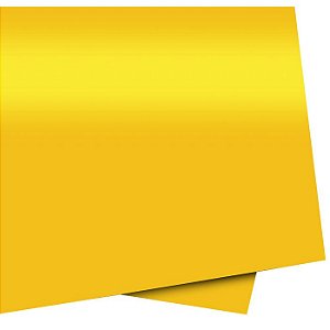 Papel Cartão Fosco 48x66cm Amarelo Ouro Novaprint