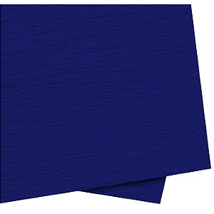 Papel Crepom Comum Azul Escuro Novaprint