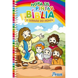 Hora De Pintar A Bíblia O Sermão Do Monte B.e.