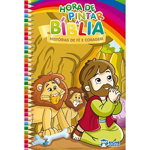 Hora De Pintar A Bíblia Histórias Fé Coragem B.e.