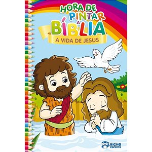 Hora De Pintar A Bíblia A Vida De Jesus B.e.