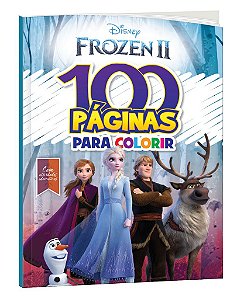 100 Páginas Para Colorir Frozen 2 B.e.