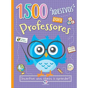 Livro 1500 Adesivos P/ Professores Incentive C