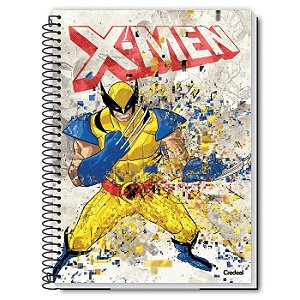 Caderno 10 Matérias X-men Light Credeal Sortido