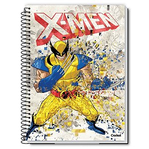 Caderno 12 Matérias X-men Light Credeal Sortido