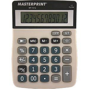 Calculadora 12 Dígitos Mp 1012 Masterprint