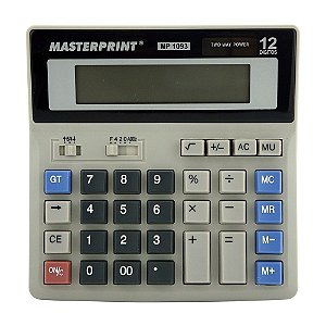 Calculadora 12 Dígitos Mp 1093 Masterprint