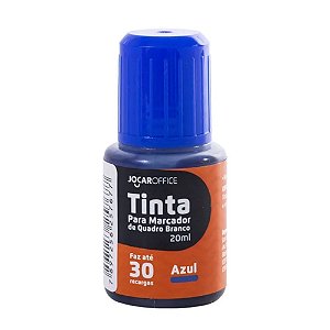 Tinta P/ Marcador Quadro Branco 20ml Azul Jocar