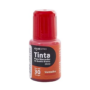 Tinta P/ Marcador Quadro Branco 20ml Vermelha Joca