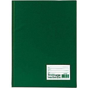 Pasta Catálogo Ofício Verde 20 Envelopes Acp
