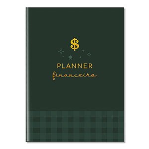 Planner Financeiro Verde Cartões Gigantes