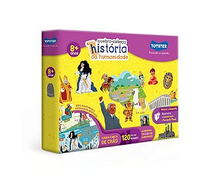 Quebra-cabeça Chão História Humanidade 120 P Toys