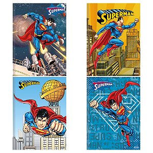 Caderno Brochurão Superman 80 Folhas Sd Sortido