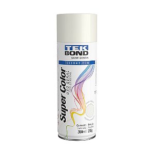 Tinta Spray Super Color Branco Brilhante Tek Bond