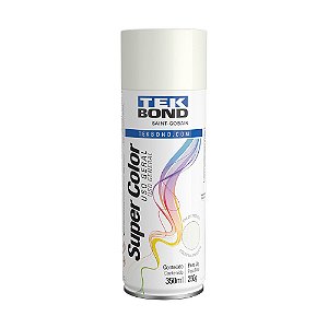 Tinta Spray Super Color Branco Fosco Tek Bond