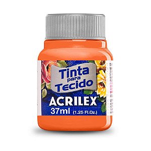 Tinta Para Tecido Fosca Laranja 37ml Acrilex