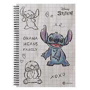Caderno Colegial Stitch 80 Folhas Culturama