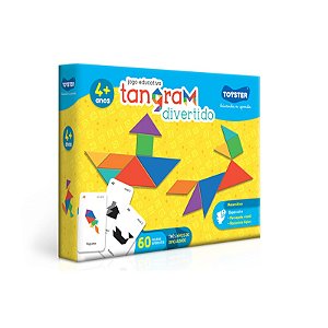 Jodo Educativo Tangran Divertido 60 Peças Toyster