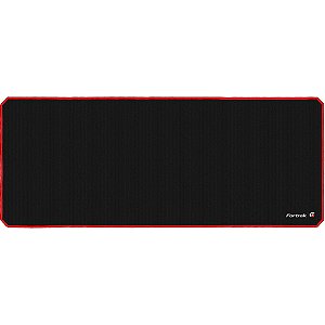 Mouse Pad Gamer Speed 800x300mm Preto/verm Fortrek