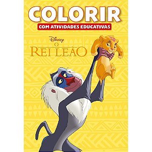 Colorir Com Atividades Educativas O Rei Leão B.e.