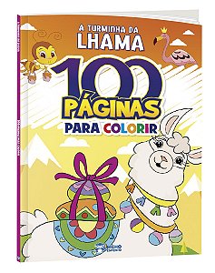 100 Páginas Para Colorir Turminha Da Lhama Bicho