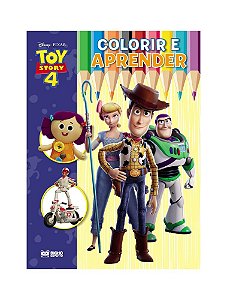 Colorir E Aprender Toy Story 4 Bicho Esperto