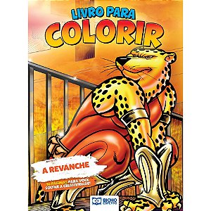 Livro P/ Colorir Jornada Do Herói A Revanche B.e.