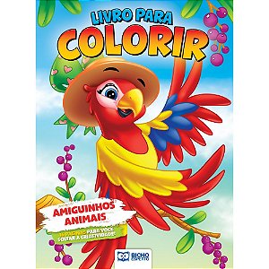Livro P/ Colorir Turminha Amiguinhos Animais B.e.