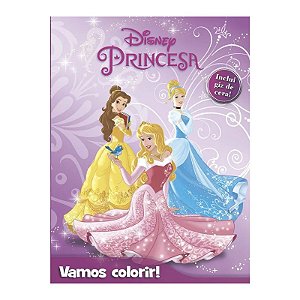 Vamos Colorir Princesas Dcl