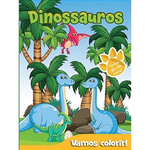 Vamos Colorir Dinossauros Dcl