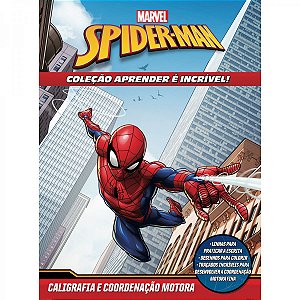 Caligrafia E Coordenação Motora Spider-man B.e.