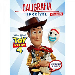 Caligrafia Incrível Toy Story 4  Alfabeto Bicho Es