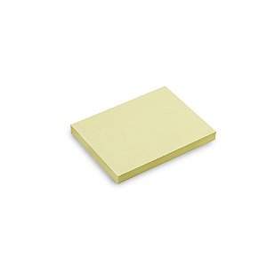Bloco Adesivo Amarelo 76x102mm 100 Fls Maxprint