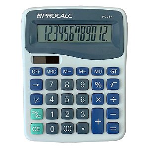 Calculadora De Mesa 12 Dígitos Pc287 Procalc