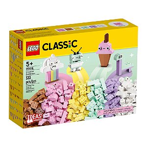 Lego Classic Diversão Criativa Pastel 333 Peças