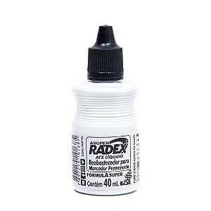 Tinta Para Pincel Atômico Atx 40ml Preto Radex