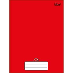 Caderno Brochura Univer D+ Vermelho 48f Tilibra