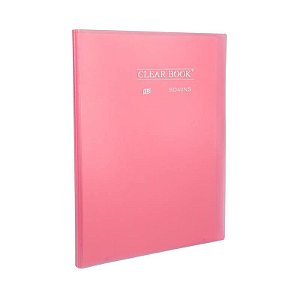 Pasta Catálogo Of Clear Book 40 Sacos Vermelha Yes