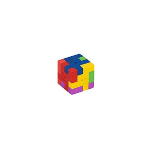 Borracha Tetris Cubo 6 Em 1 Brw