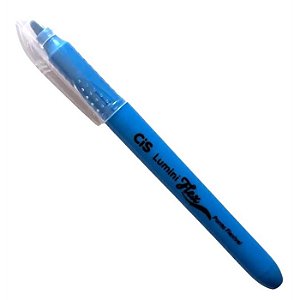 Marca Texto Lumini Flex Azul Neon Cis